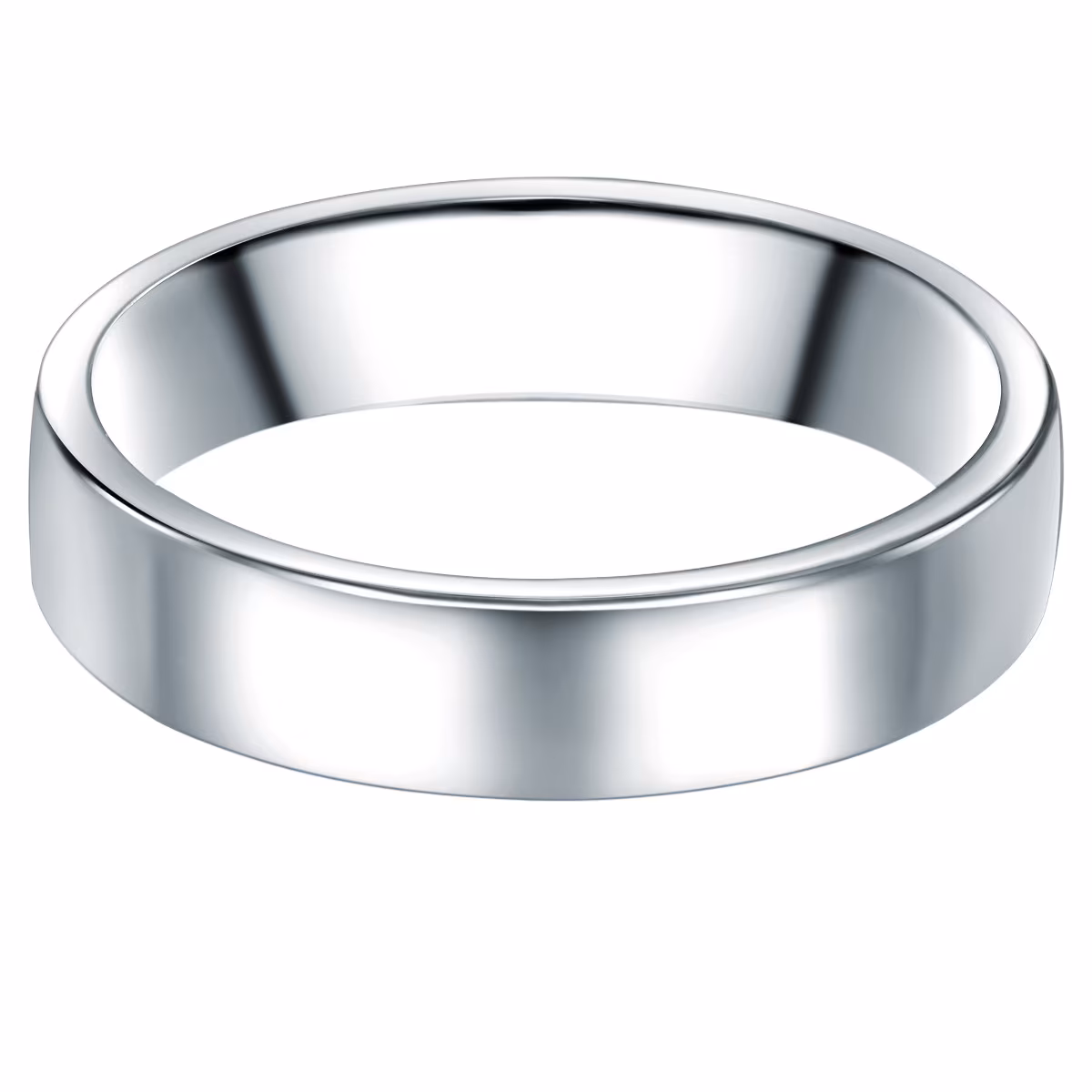 Ring aus Sterling Silber in silber