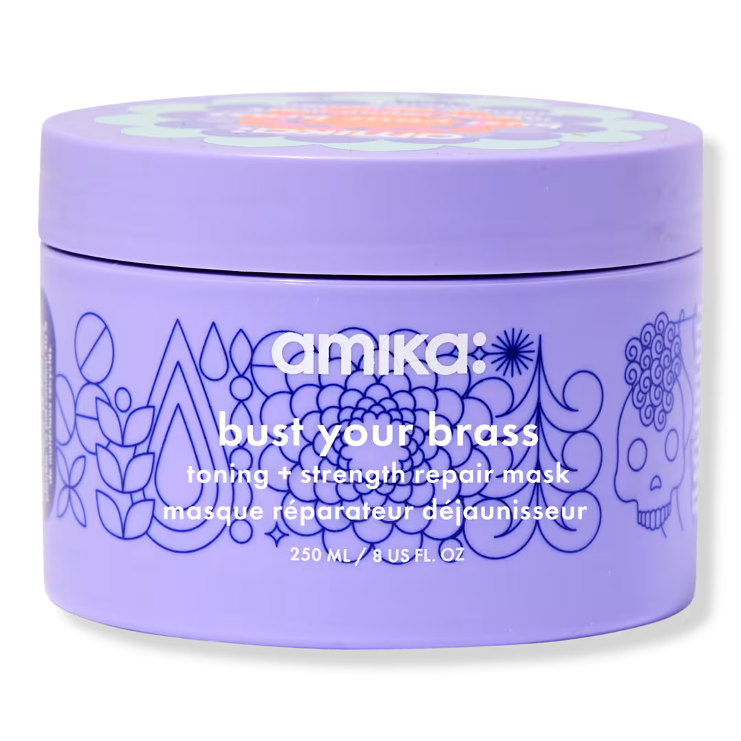 amika  Bust Your Brass Toning and Strength Repair Mask
