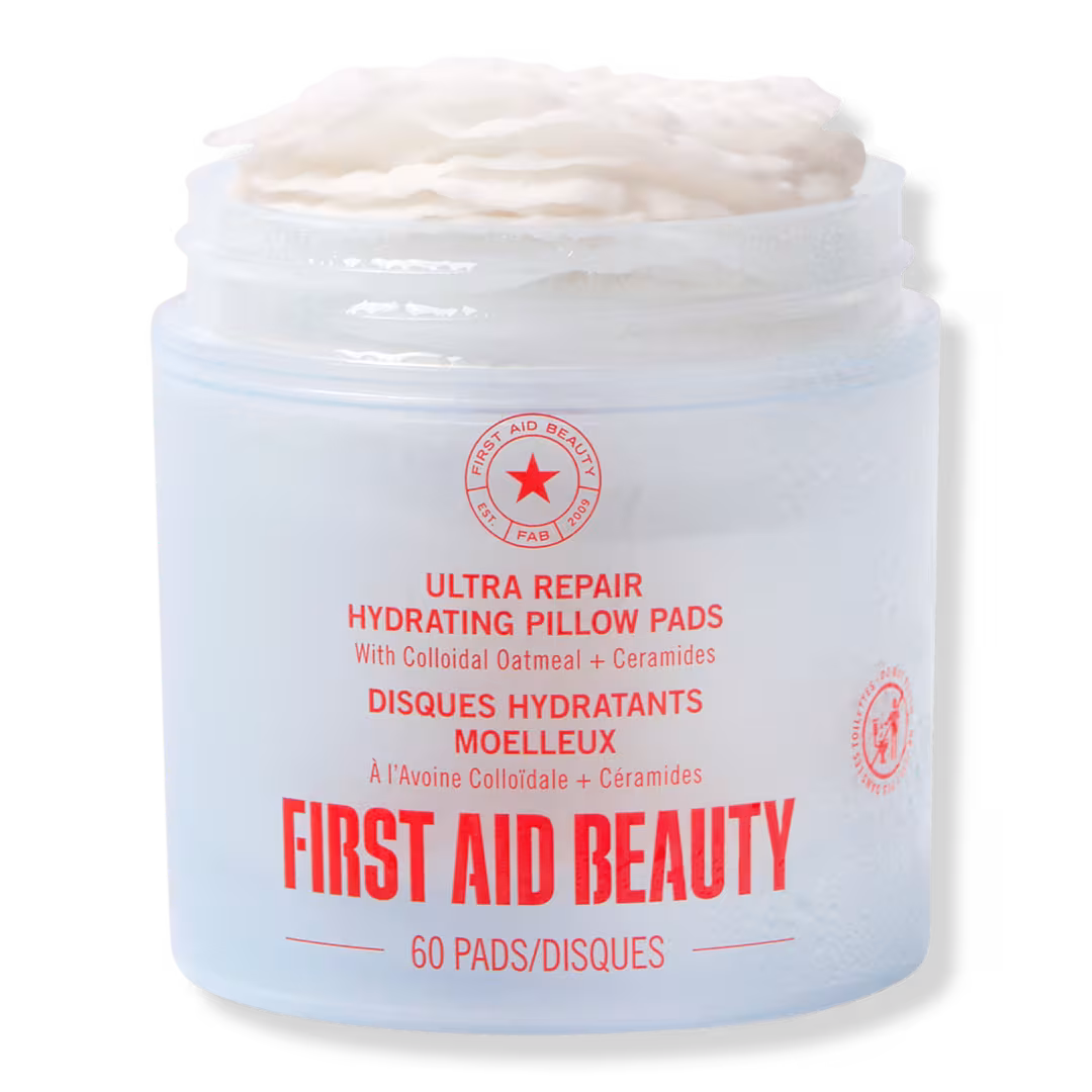 First Aid Beauty  Ultra Repair Hydrating Pillow Pads with Colloidal Oatmeal + Ceramides