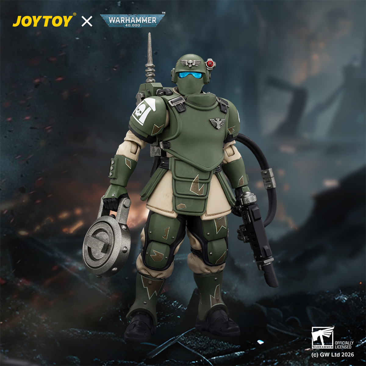 JOYTOY Warhammer 40,000 Astra Militarum Kasrkin - JOYTOY WORLD