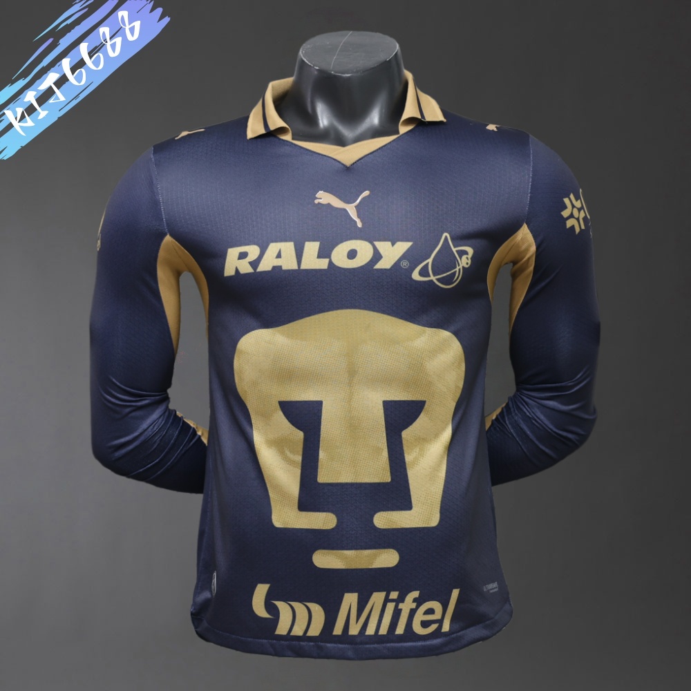 2026/2027 Pumas UNAM home Long sleeves Football Shirt (Player version )