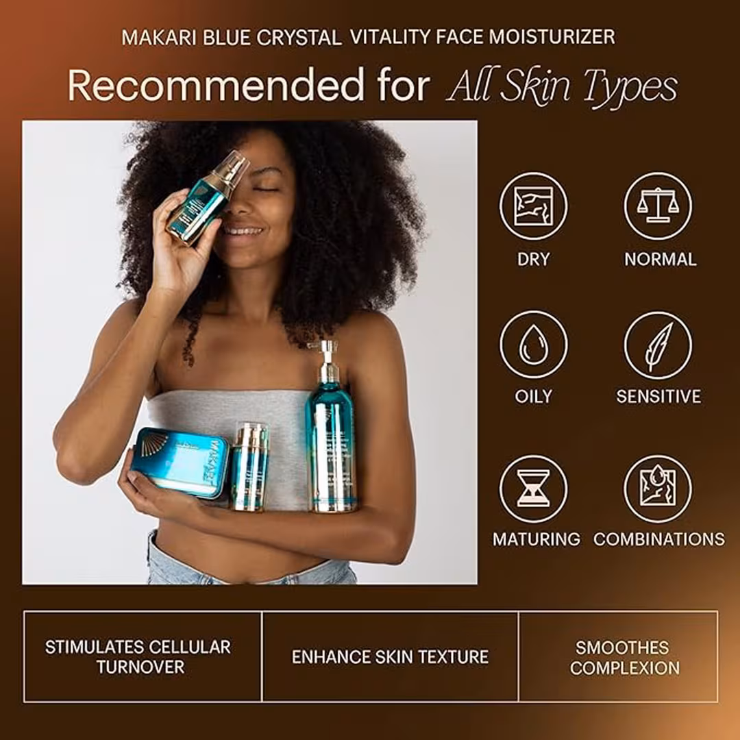 Makari  Blue Crystal Vitality Face Moisturizer