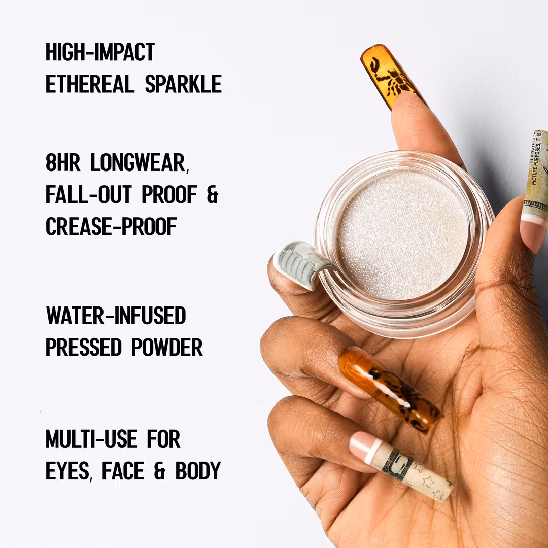 HALF MAGIC  EUPHORIA X HALF MAGIC Glitterpuck Pressed Fairy Dust for Eyes, Face + Body