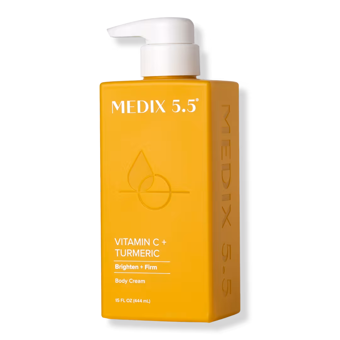 Medix 5.5  Vitamin C Body Lotion Brightening Body Cream Moisturizer, 15 Fl Oz