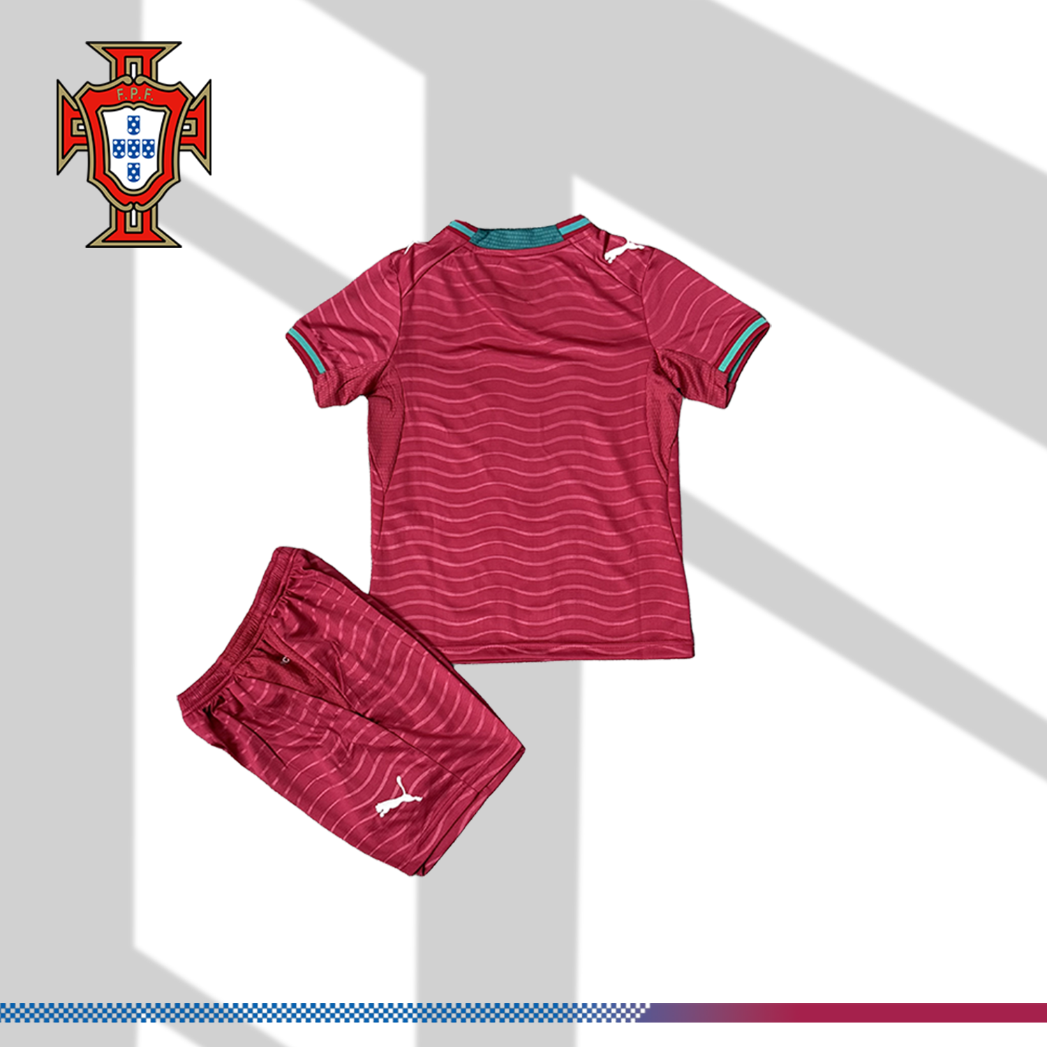 2026 Portugal Home Football Jersey (Adult Kit socks)
