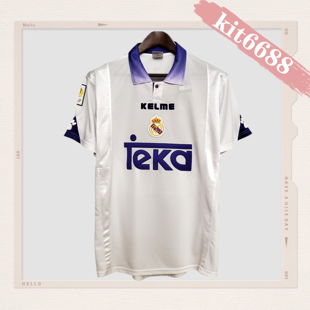 1997/1998 Real Madrid Home Retro Football Shirt