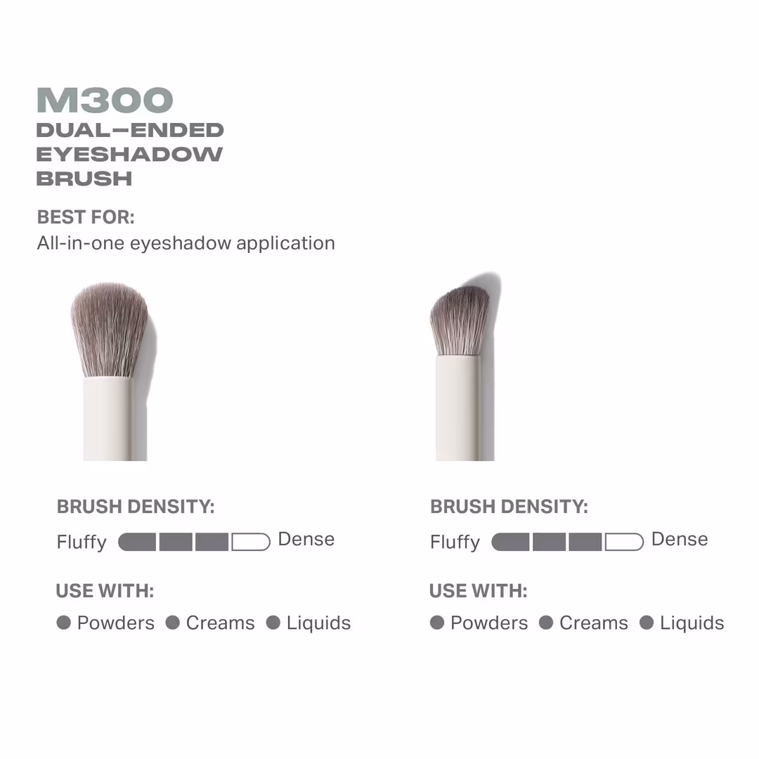 Morphe  M300 Dual-Ended Eyeshadow Brush