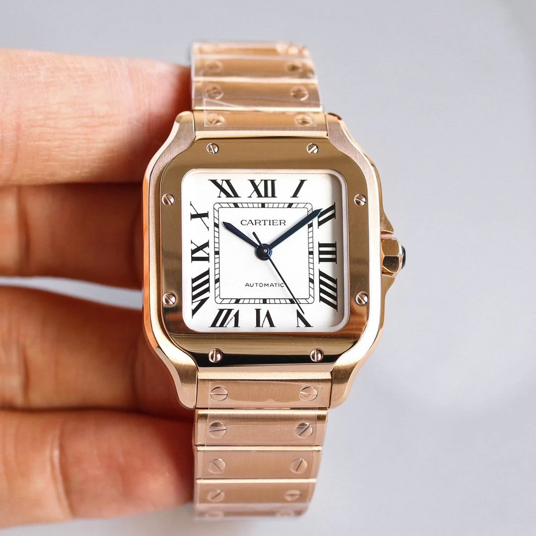 Cartier Watch SANTOS LADY 35.1MM ROSE GOLD