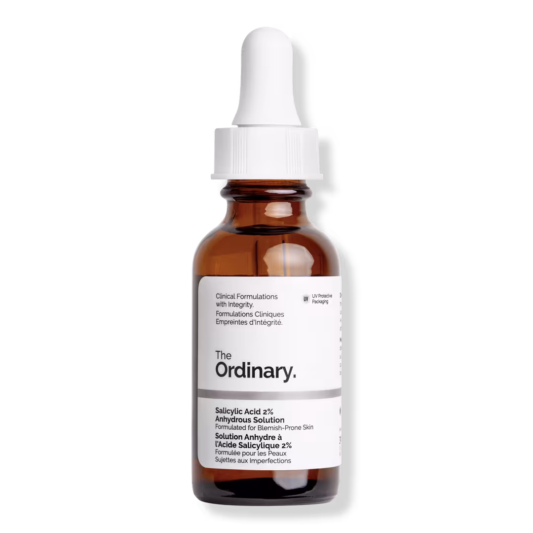 The Ordinary  Salicylic Acid 2% Anhydrous Solution, Gentle Exfoliating Serum for Blemishes