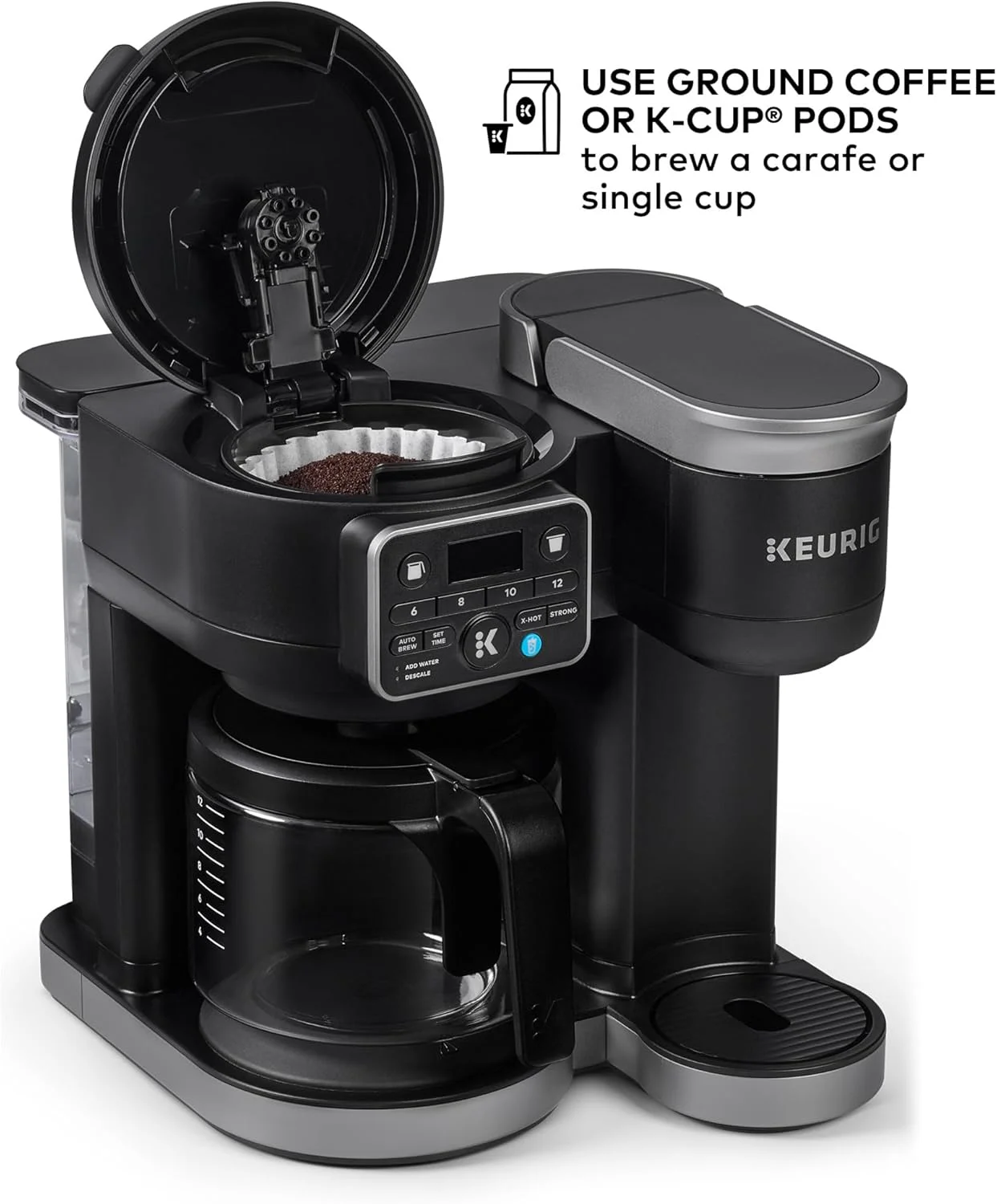 Keurig K-Duo Gen 2 Hot & Iced Single Serve & Carafe Coffee Maker