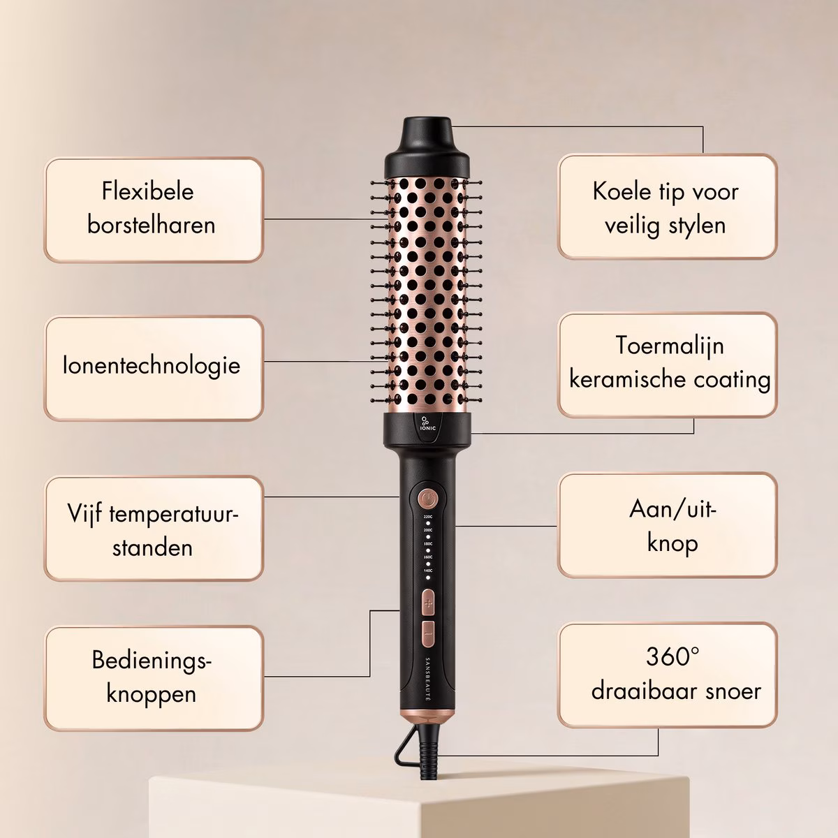 Blowout Thermal Brush 38 mm – Keramik-Heizbürste – Multistyler