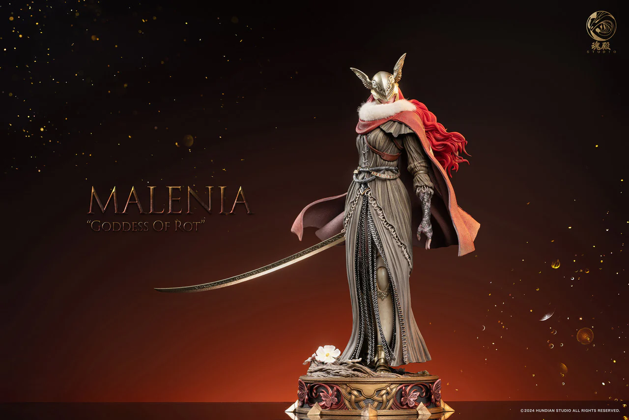 Elden Ring - Malenia | 1:4 Resin Statue | by HunDian Studio