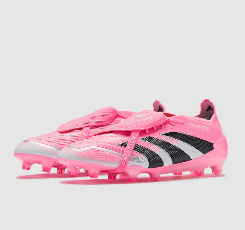 A Predator Elite Fold-over Tongue FG David Beckham - Beam Pink/Core Black/Footwear White LIMITED EDITION