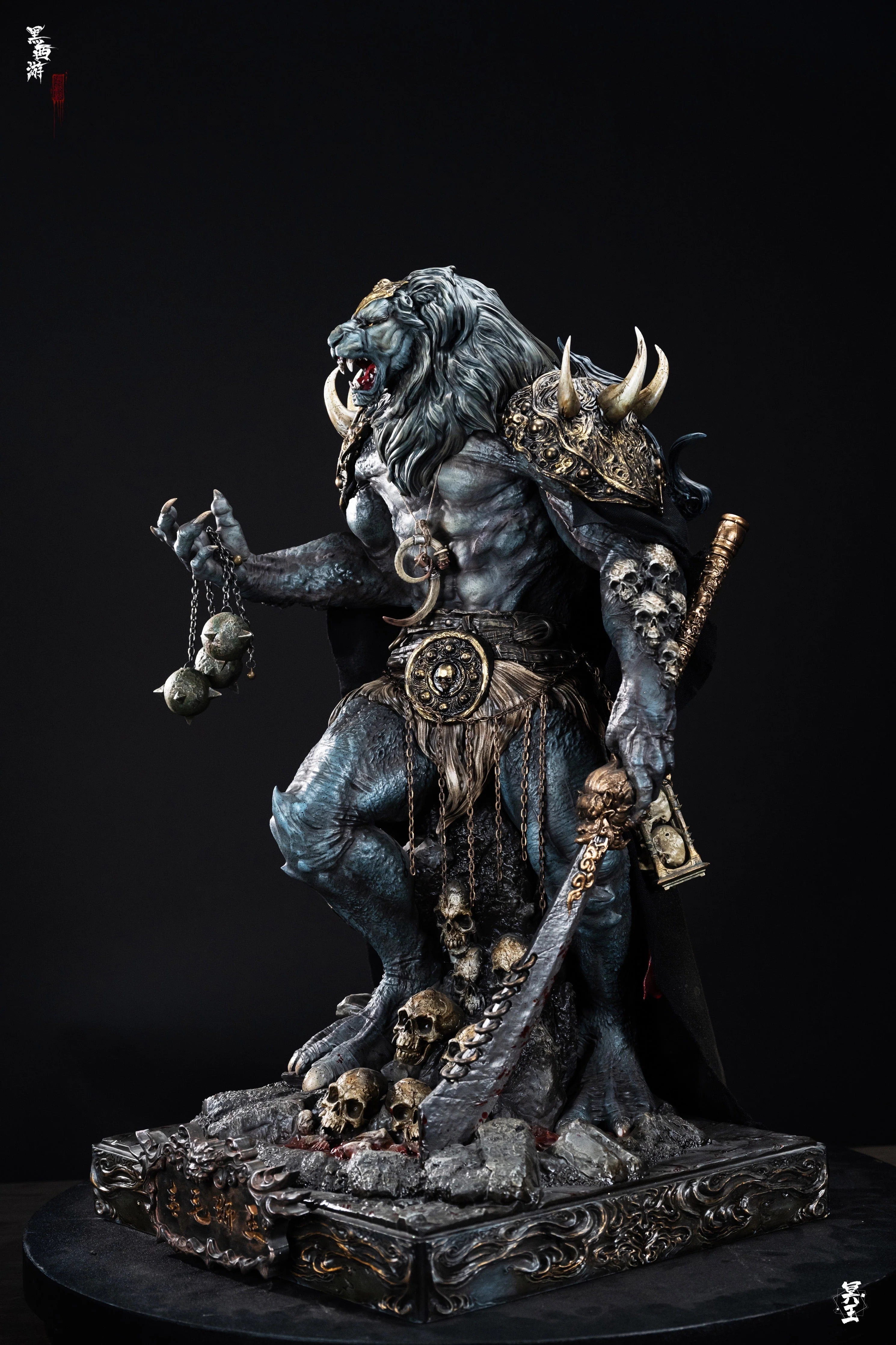 Hades Studio - ORI Lion King & Old Elephant & Eagle | 原创 青毛狮王 & 黄牙老象 & 金翅大鹏