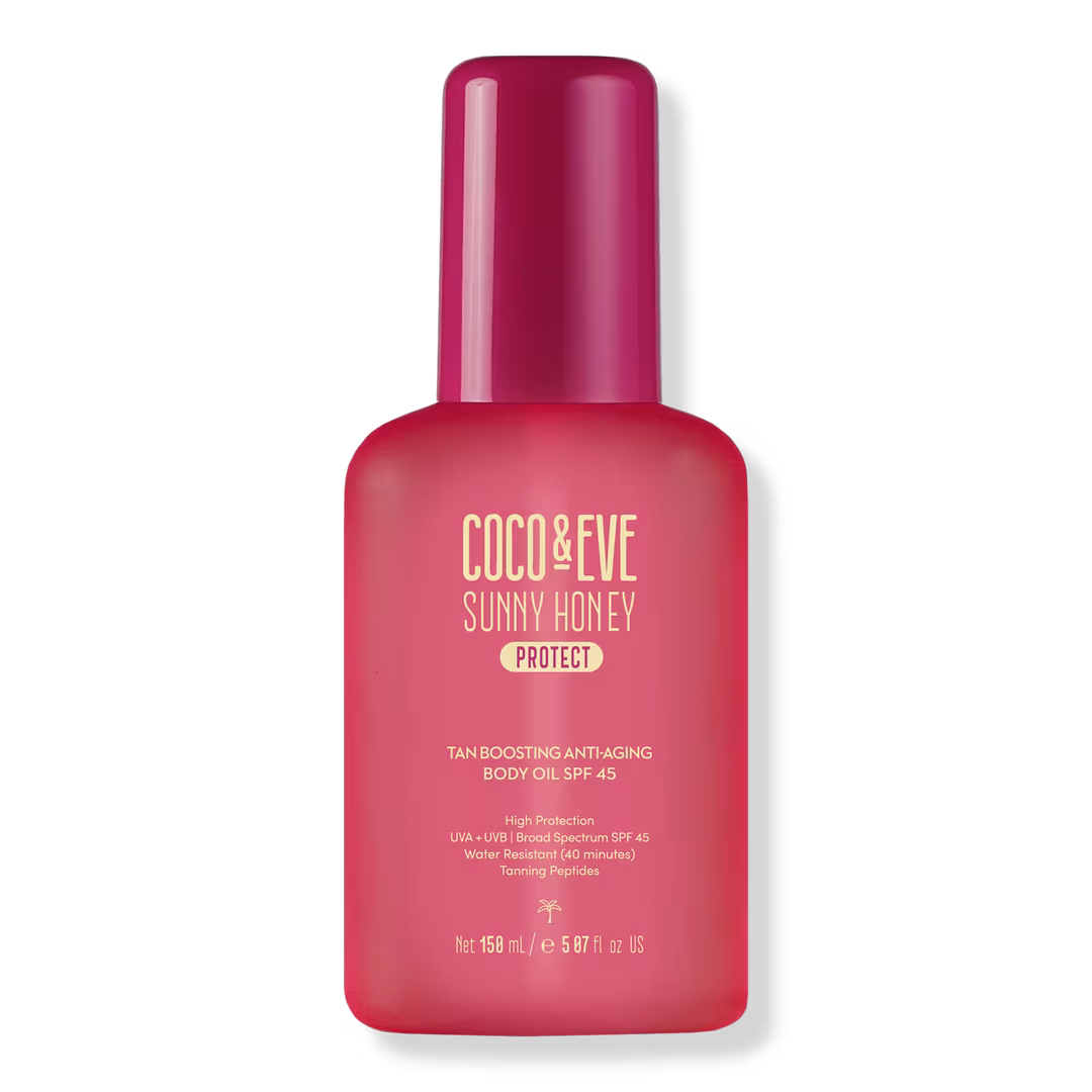 Coco & Eve  Tan Boosting Anti-Aging Body Oil SPF45