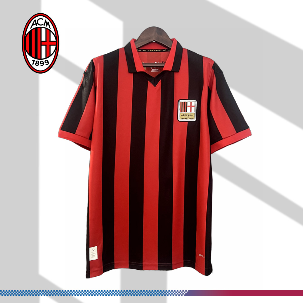 2025/2026 AC Milan 125th Anniversary Edition Football Shirt (Fan Edition)