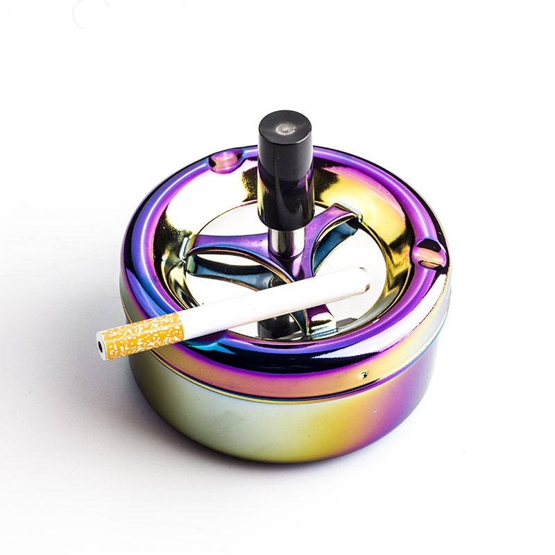 Push Down Cigarette Ashtray