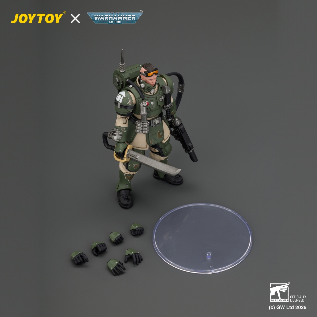 JOYTOY Warhammer 40,000 Astra Militarum Kasrkin - JOYTOY WORLD