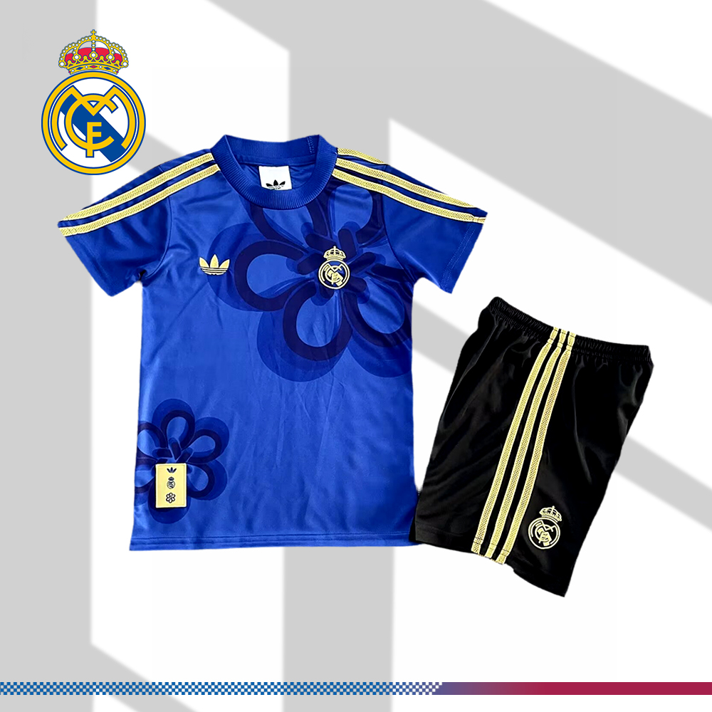 2025/2026 Real Madrid Chinese Style Special Edition Football Shirt (Kids Kit socks)