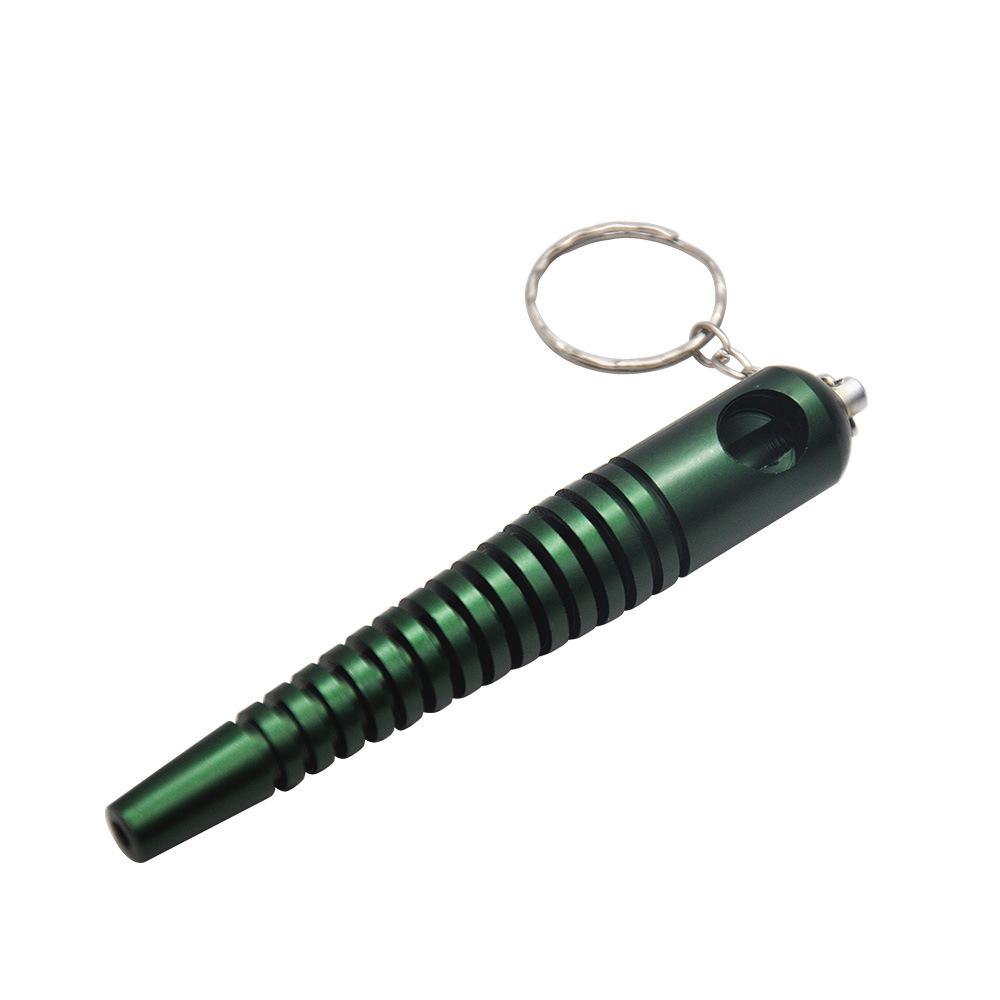 Cone Thread Key Chain Metal Pipe