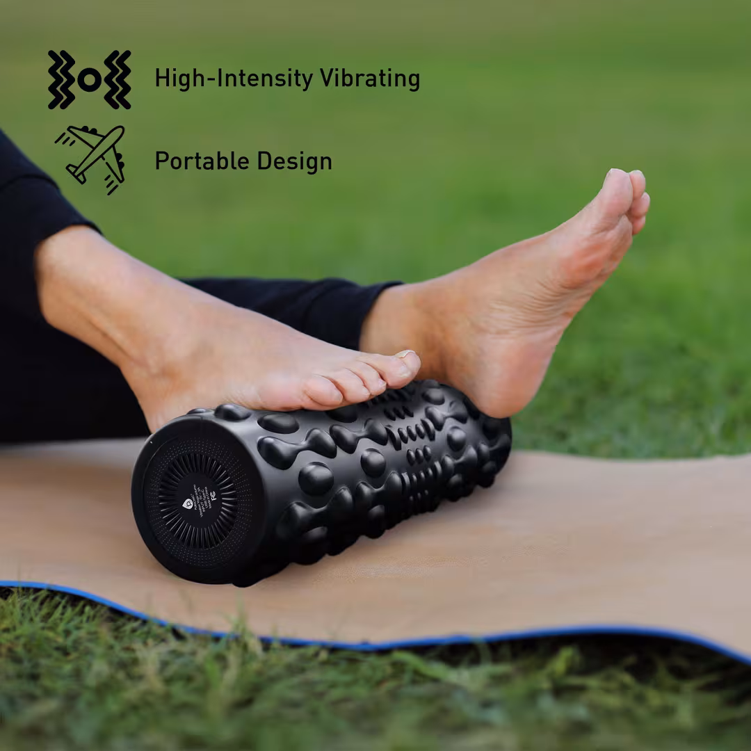 PURSONIC  High-Intensity Vibrating Foam Roller for Deep Muscle Relief