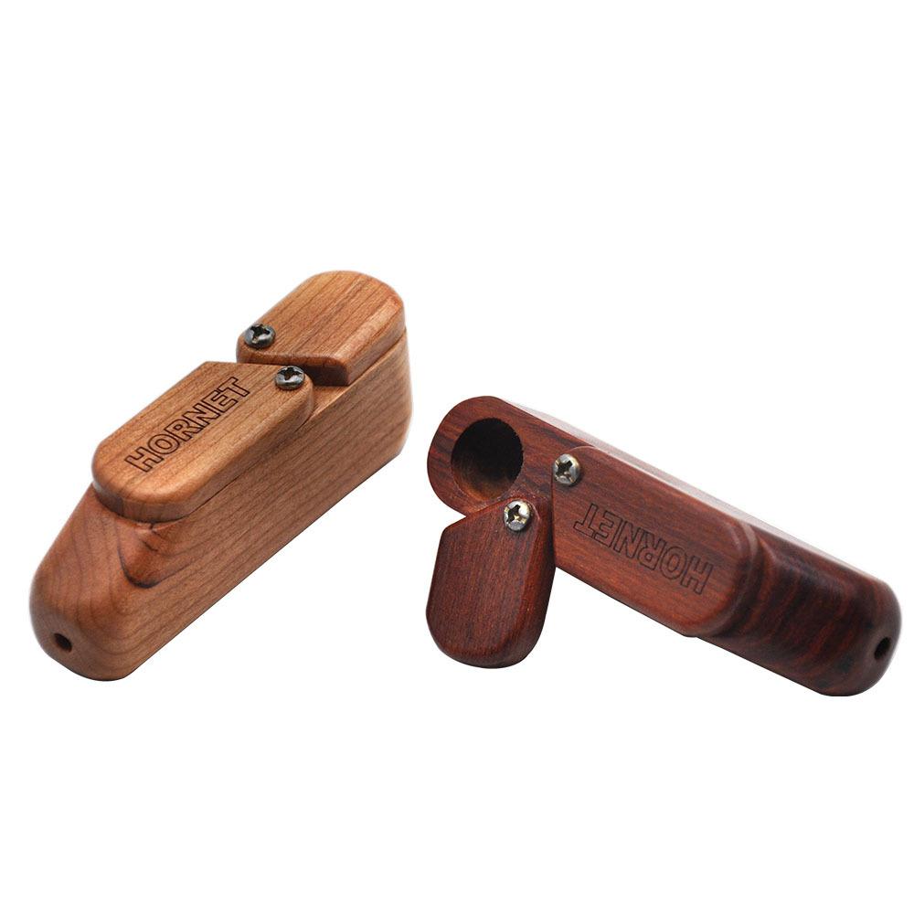 Two-layer Rotary Wood Pipe