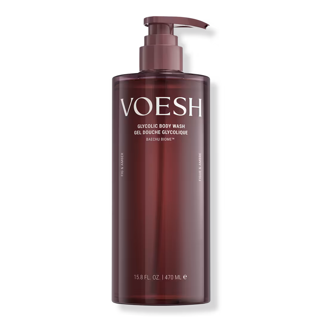 VOESH  Exfoliating Glycolic Acid Body Wash for Soft Glowing Skin