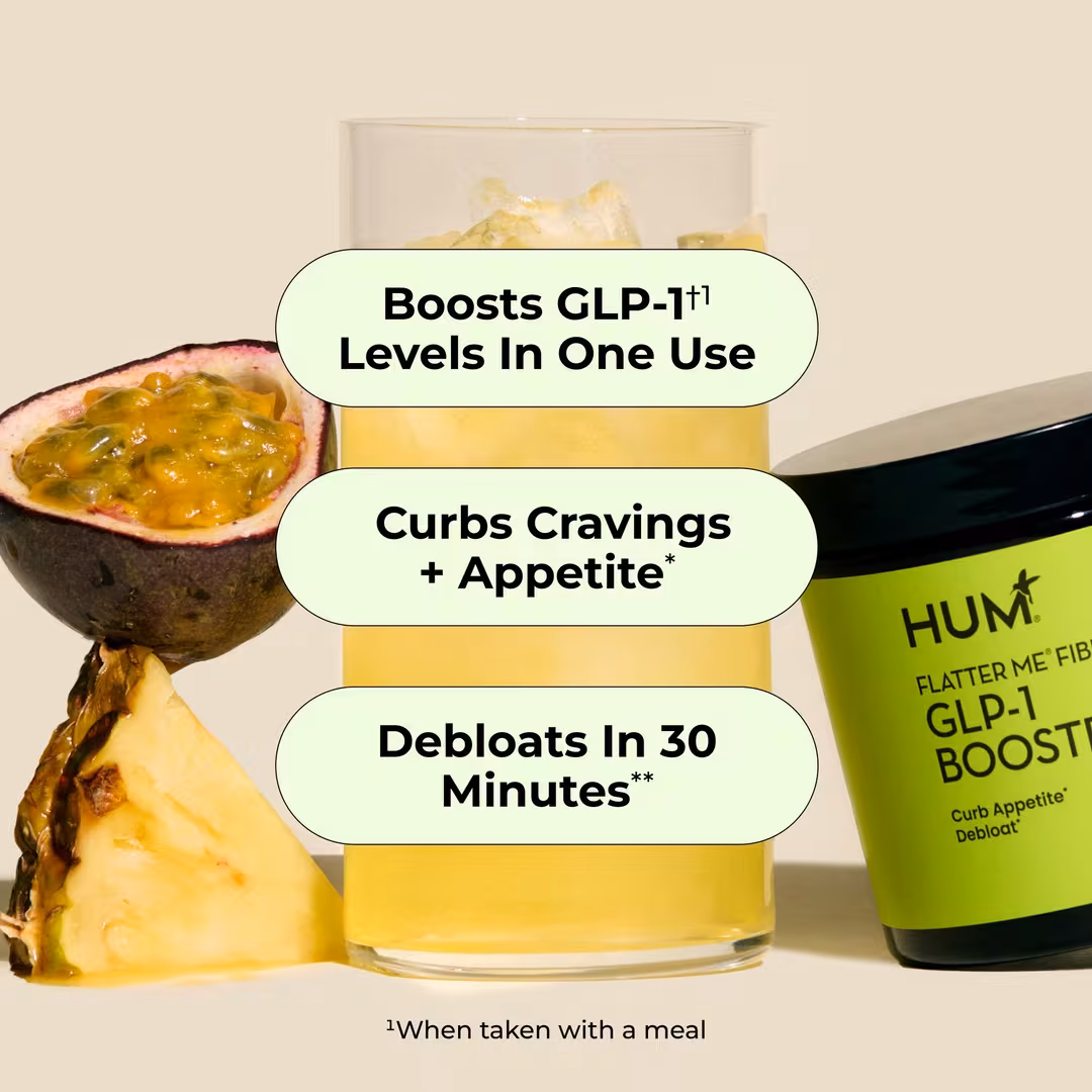 Hum Nutrition  Flatter Me Fiber GLP-1 Booster