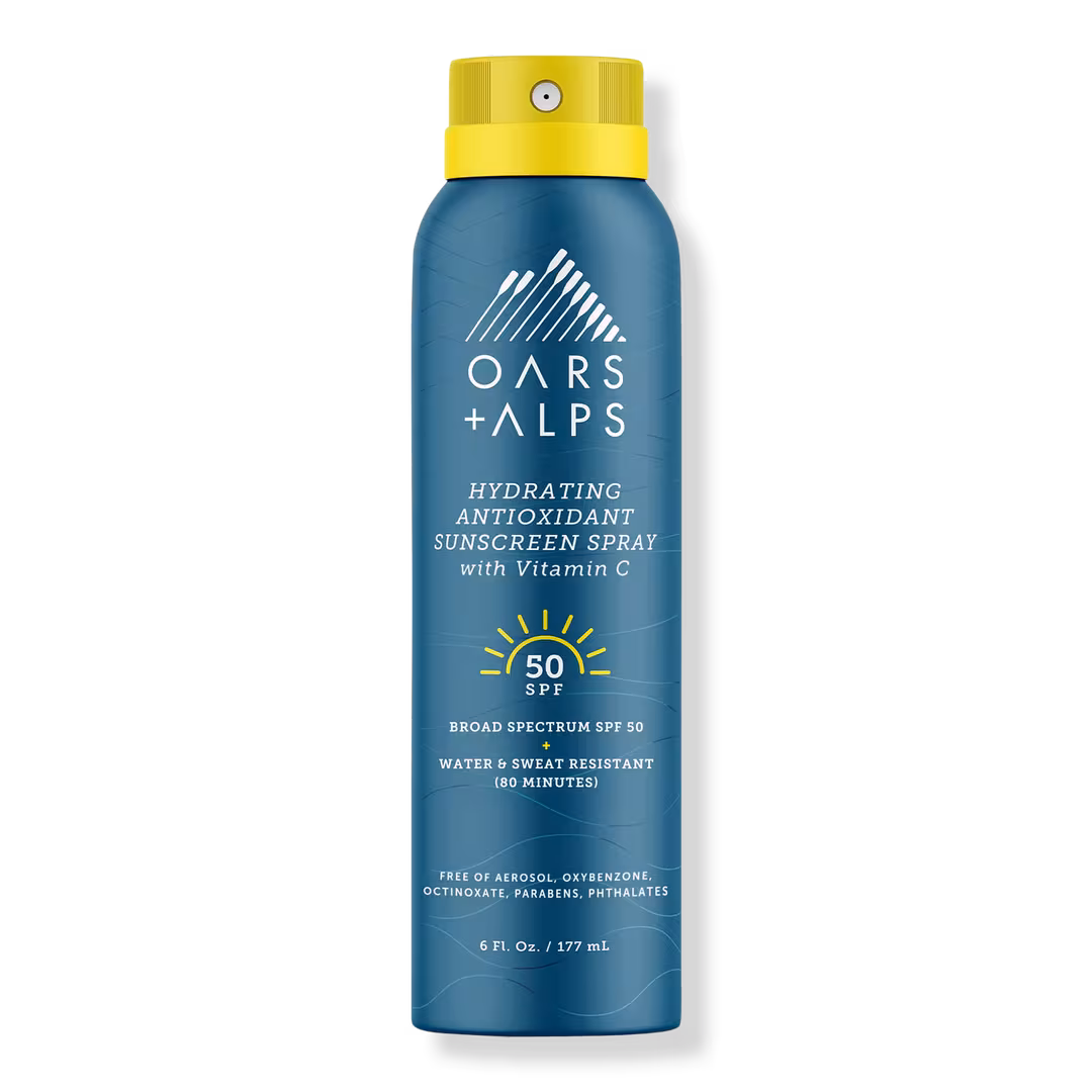 Oars + Alps  Hydrating Antioxidant SPF 50 Spray