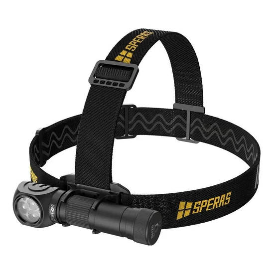 Speras SH20 3000-Lumen & 173m High-Output Flood Headlamp