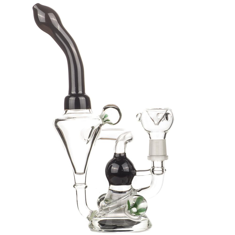 8 Heady Flower Pendant Recycler Dab Rig