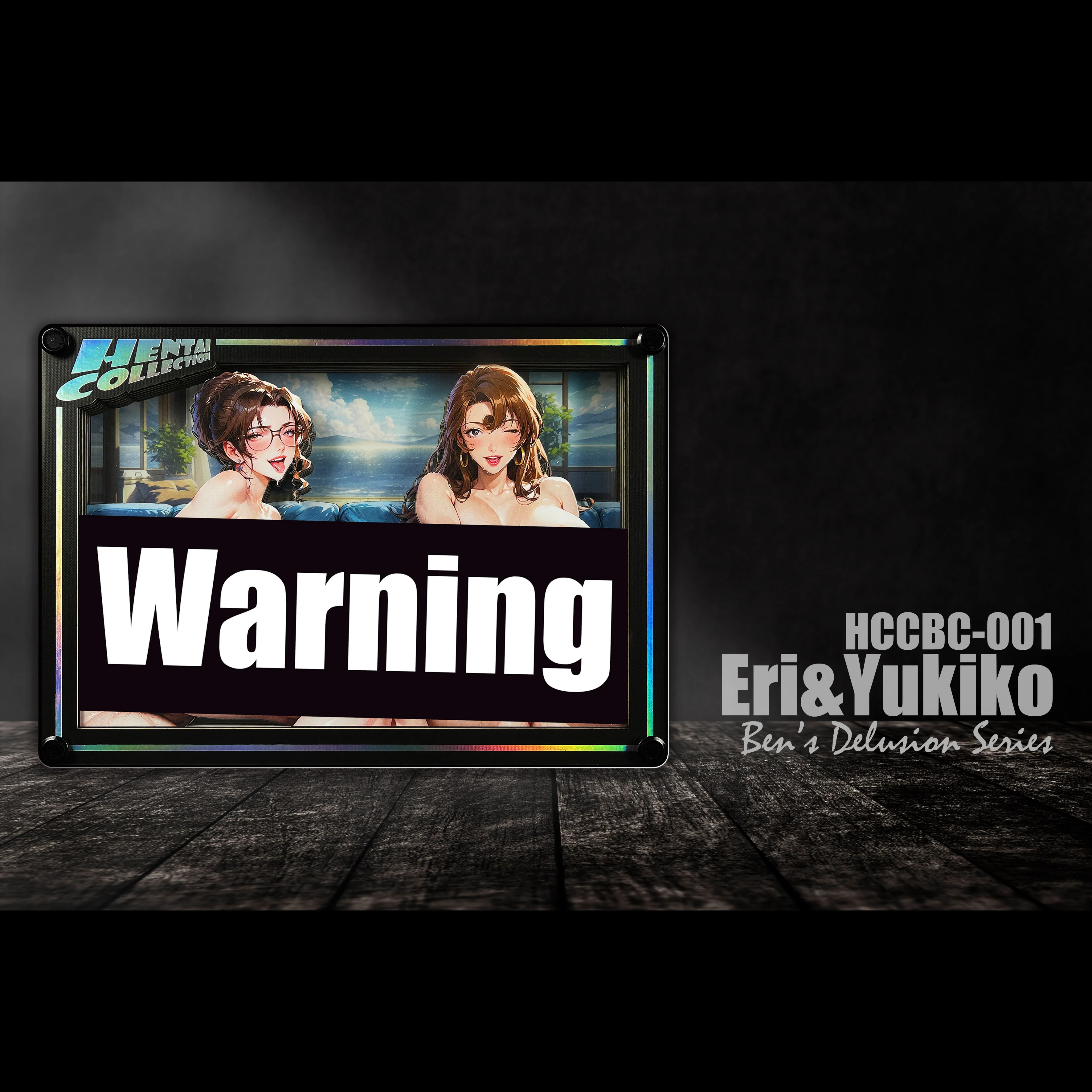 B&W Studio - Ben's Delusion World Series Desktop Decorative Card #01 Eri X Yukiko Detective Conan