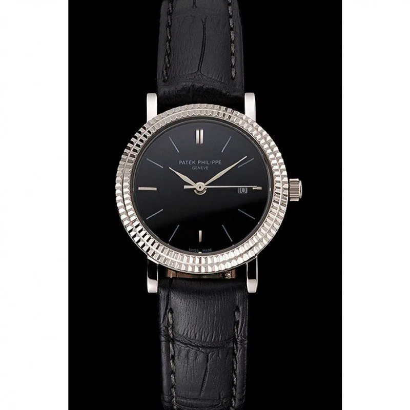 Patek Philippe Calatrava Double Dial 28 mm, Stainless Steel