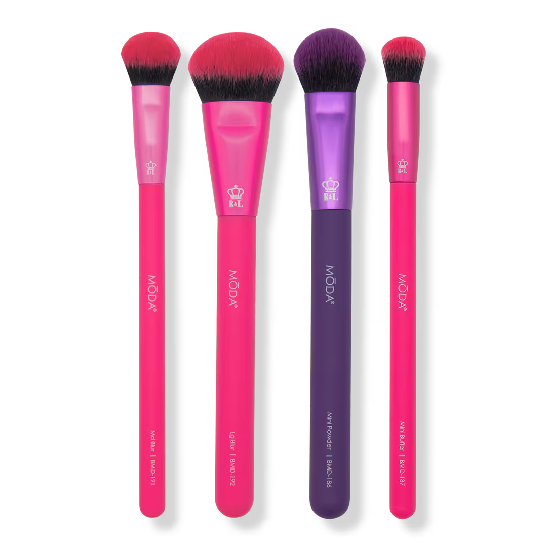 MŌDA  Complexion Favorites Makeup Brush Bundle
