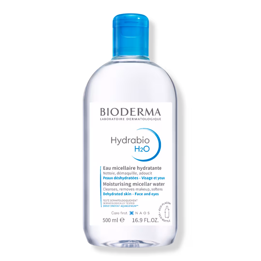 Bioderma  Hydrabio H2O Micellar Water Face Cleanser for Dehydrated Skin