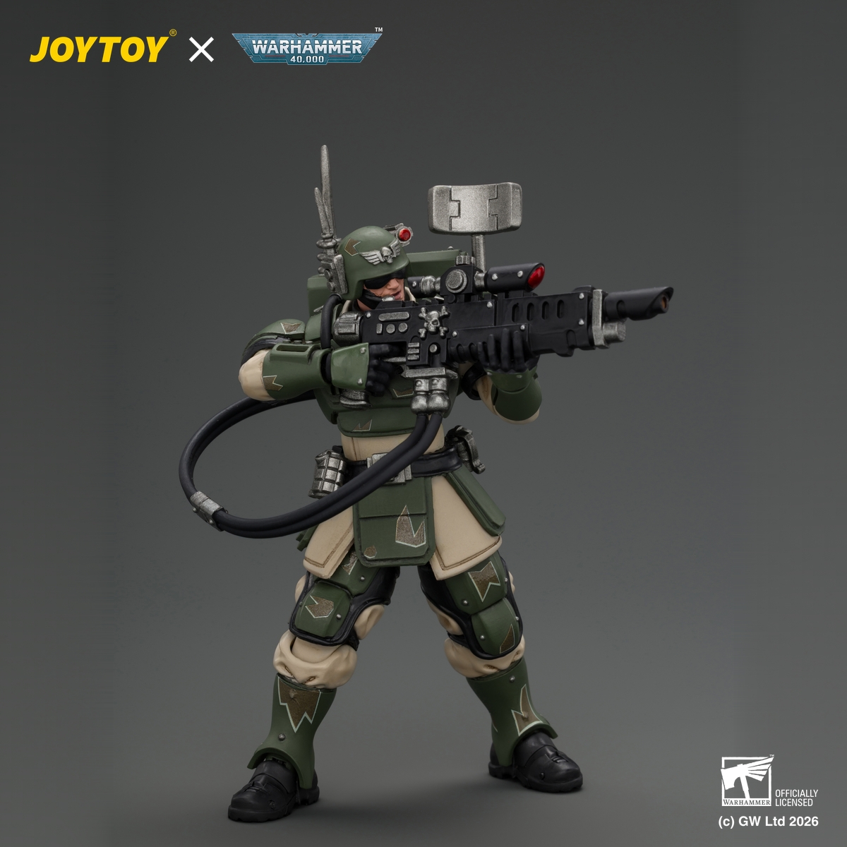 JOYTOY Warhammer 40,000 Astra Militarum Kasrkin - JOYTOY WORLD