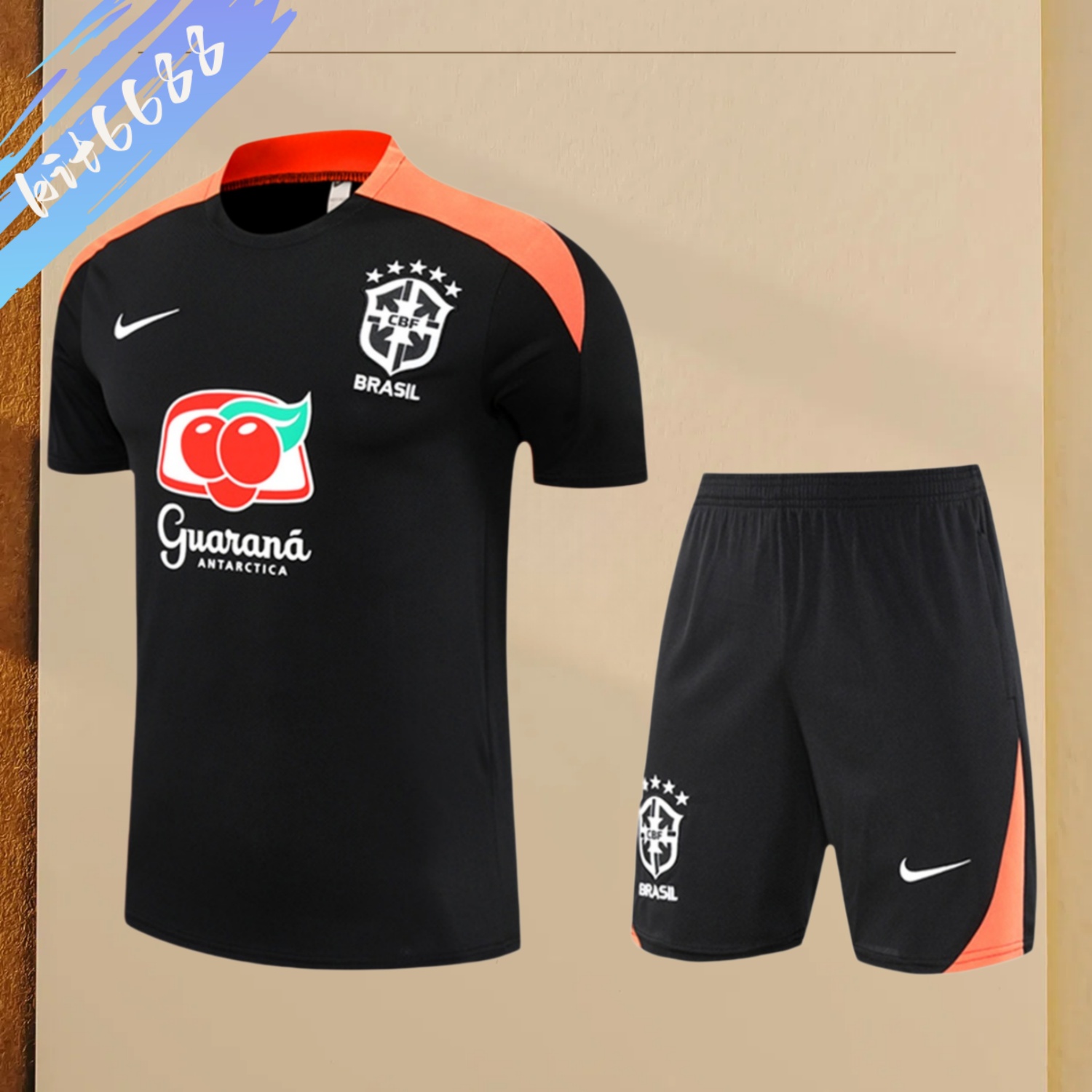 2025/2026 Brazil Short Sleeve Training Kit (Adult Kit)