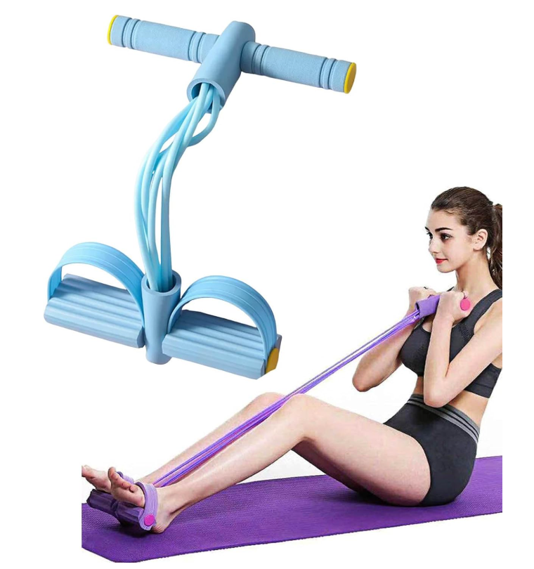 Customized Muscles Exercise Elastic Yoga Exerciser Sit-up Foot Pedal