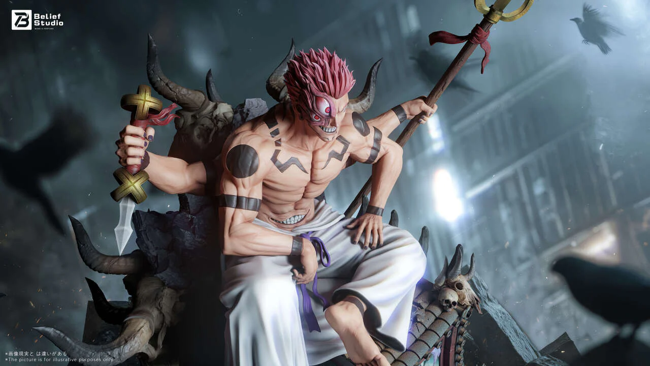 Jujutsu Kaisen - The Cursed King: Four-Armed Sukuna | 1:6 Resin Statue | by Belief Studio