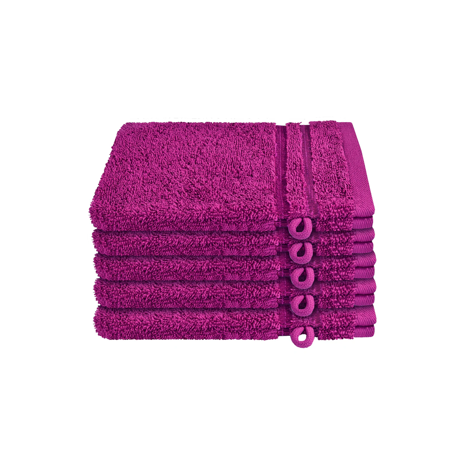 Frottier-Waschhandschuhe Milano im 5er-Set (16x22cm)