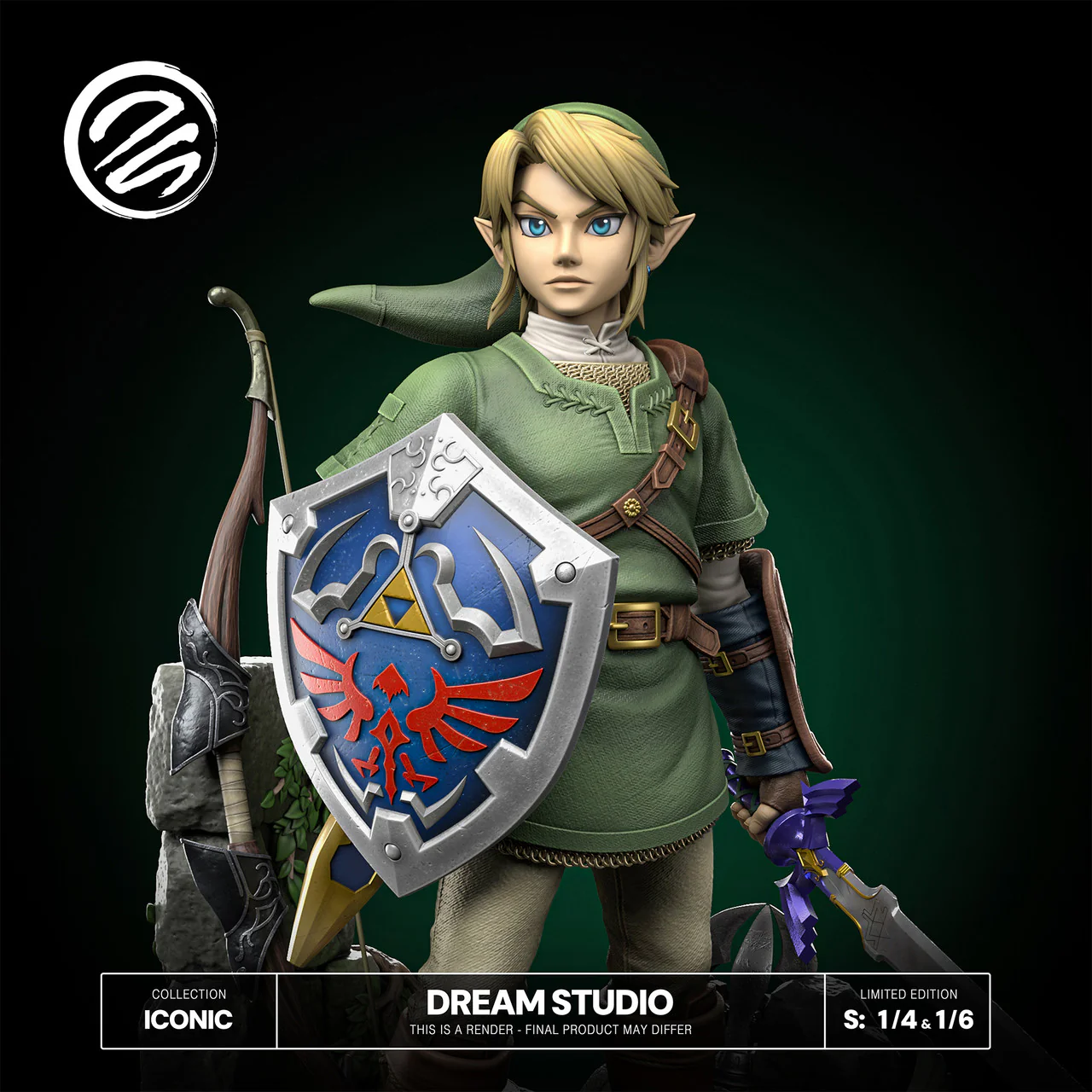 Legend of Zelda - Link | 1:4/1:6 Resin Statue | by Dream Studio
