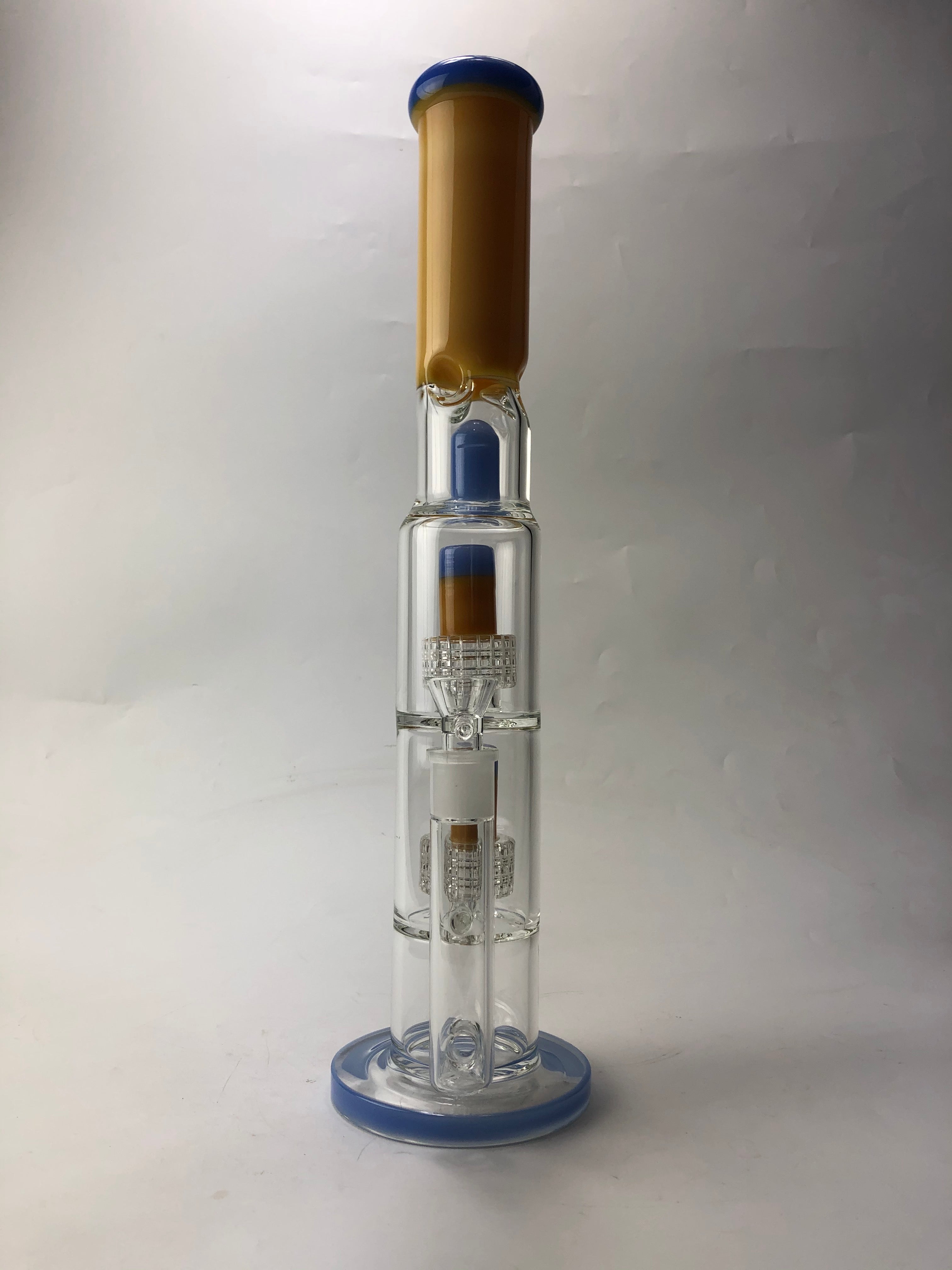 17 Double Matrix Perc Water Bong