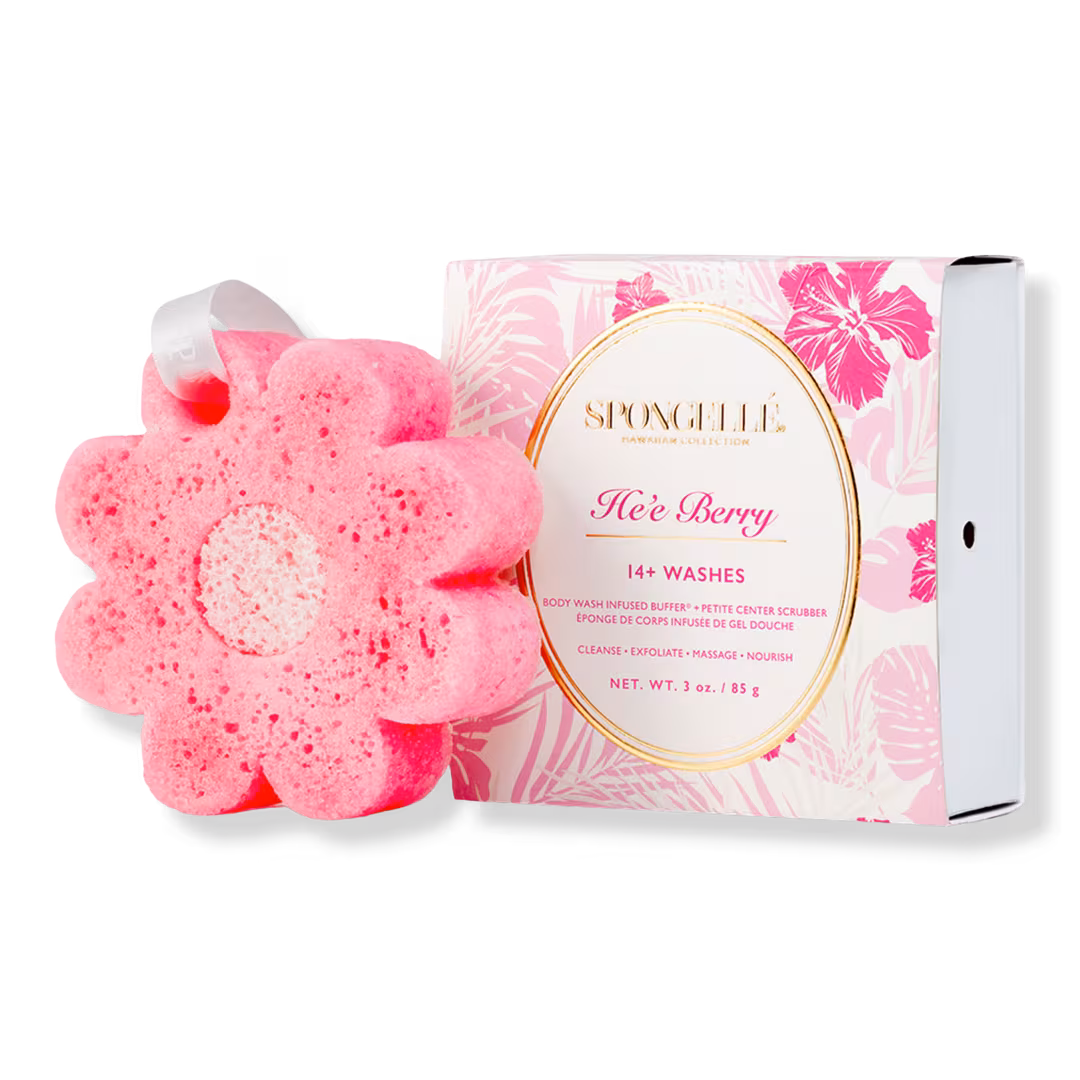 SPONGELLE  Hawaiian Collection Body Wash Infused Buffer He'e Berry