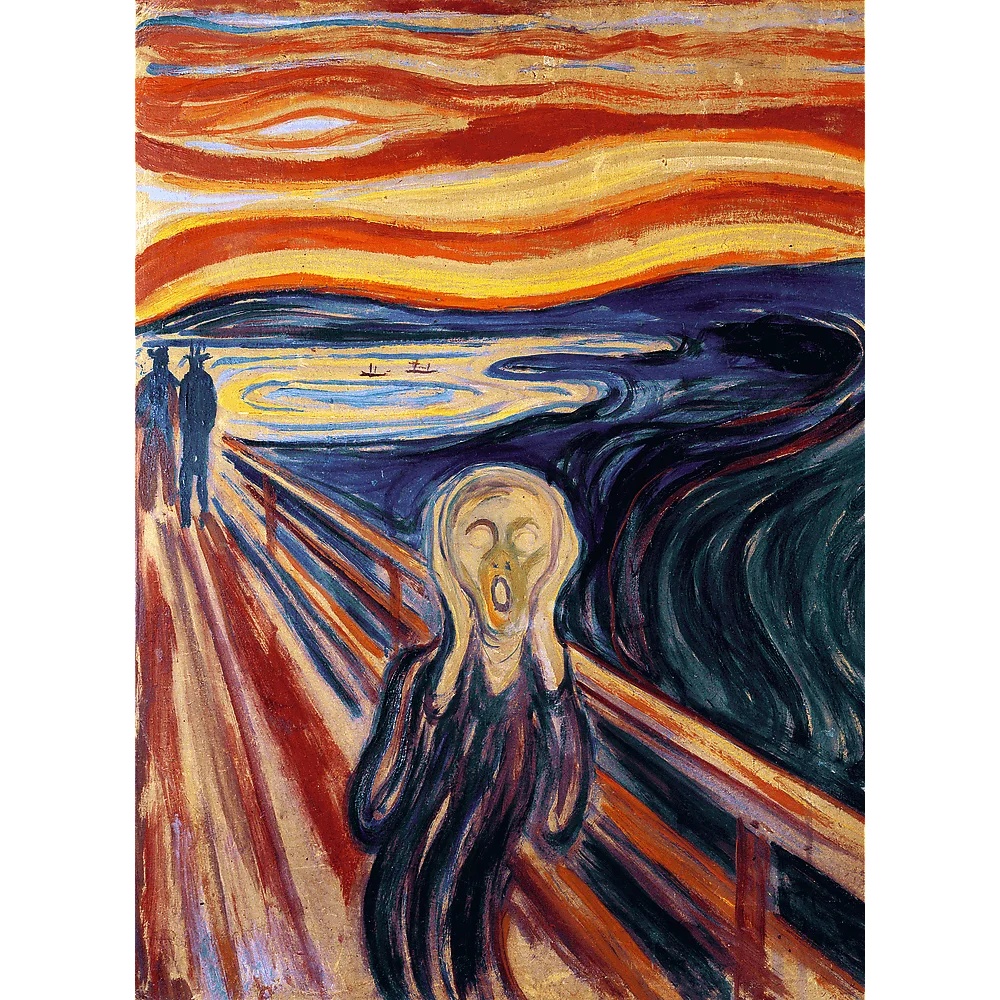 Puzzle Drewniane 200 El. Krzyk, Edvard Munch