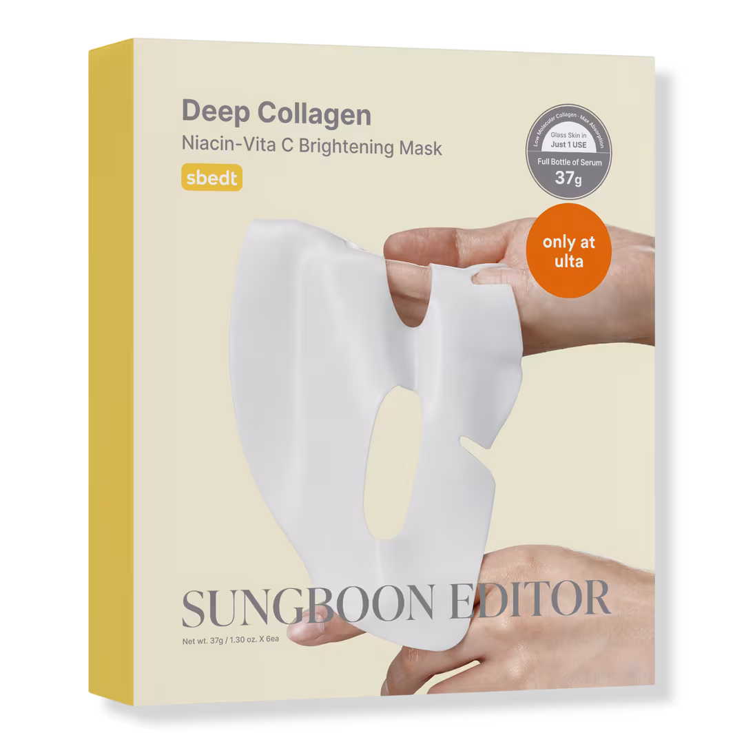 SUNGBOON EDITOR  Deep Collagen Niacin Vita C Brightening Mask