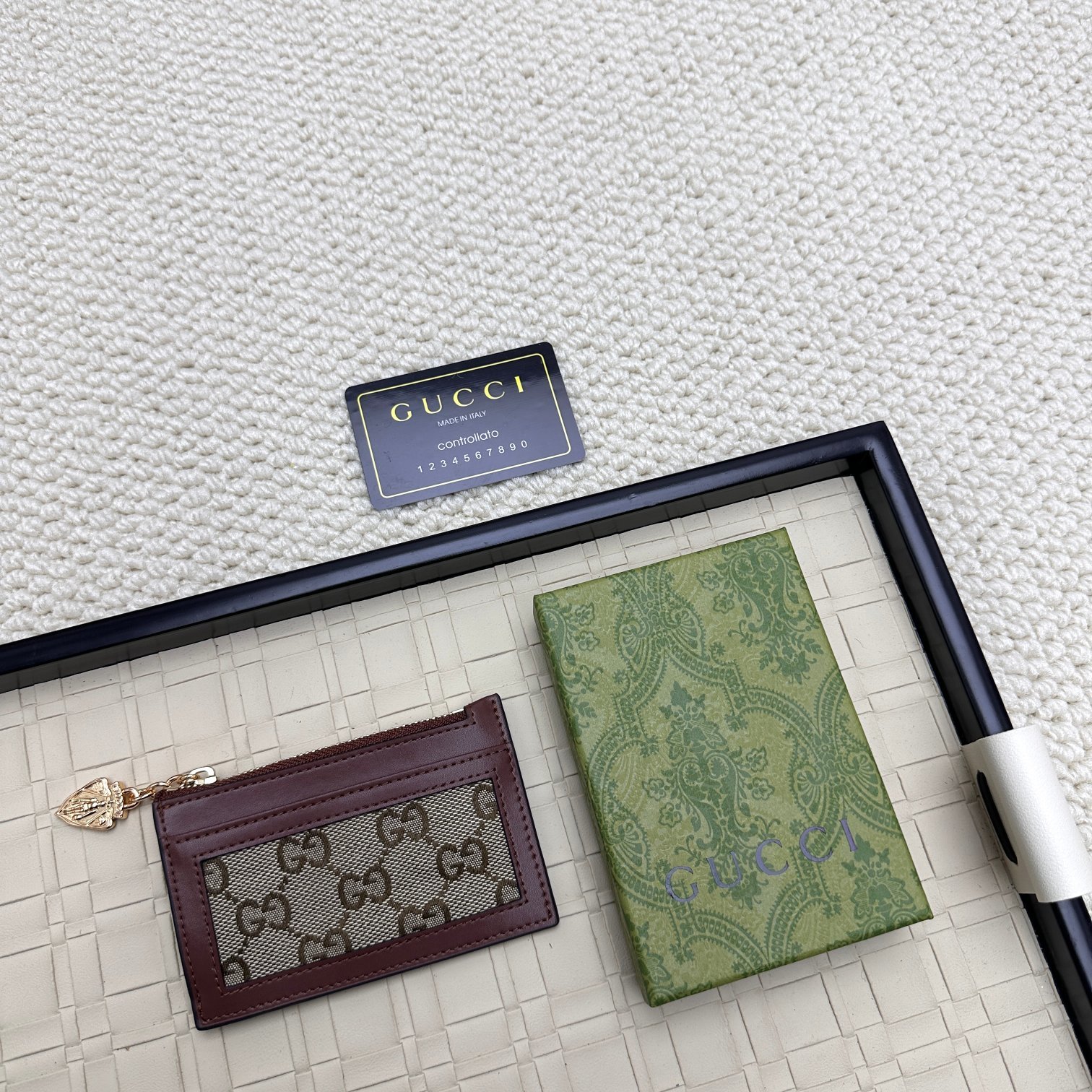 Gucci Wallets Card Holder Wallet Original 79003