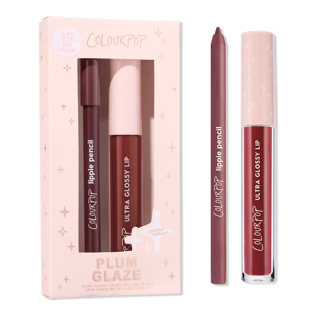 ColourPop  Plum Glaze Lip Kit