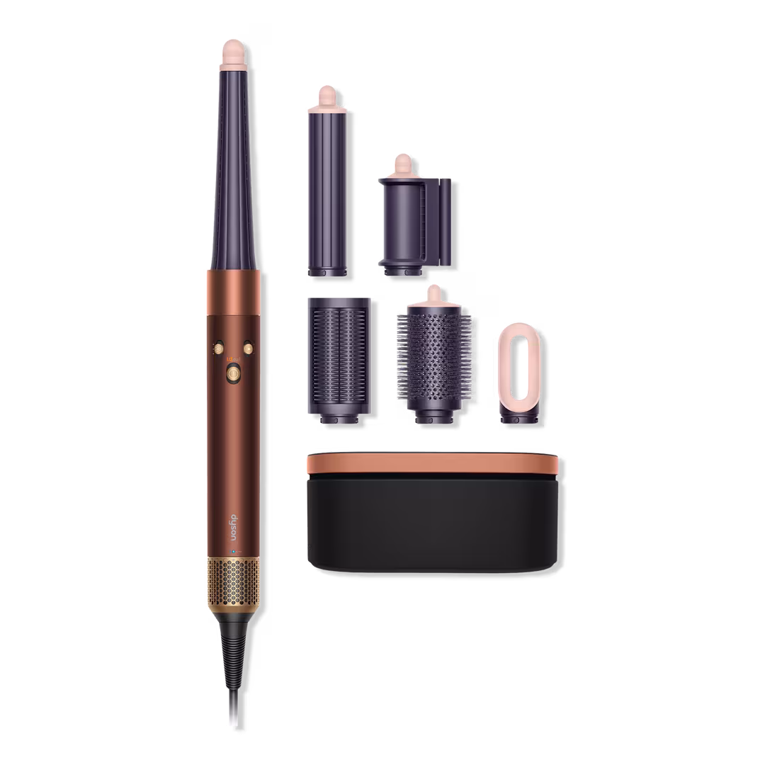 Dyson  Limited Edition Airwrap i.d. Multi-styler and Dryer Straight+Wavy in Plum and Copper