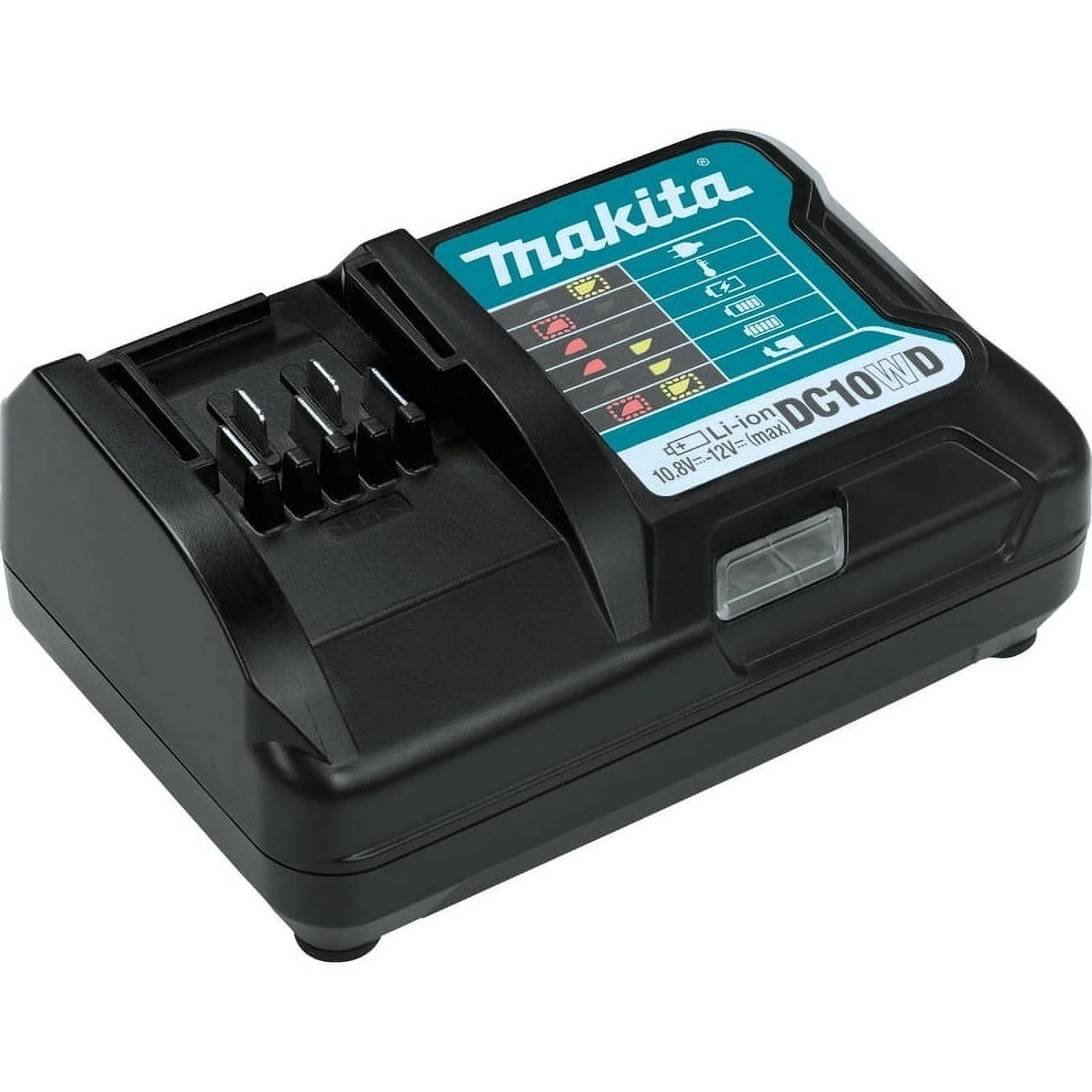 Makita DC10WD 350 Watts, 12V, CXT Lithium-Ion Cordless 3/8 Drill Driver 250 lbs, 1700 RPM