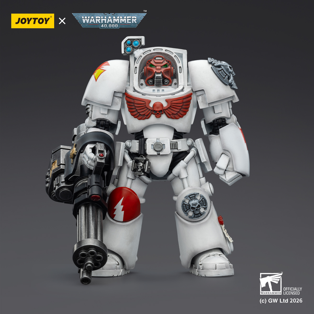 JOYTOY Warhammer 40k 1: 18 White Scars Terminators - JOYTOY WORLD